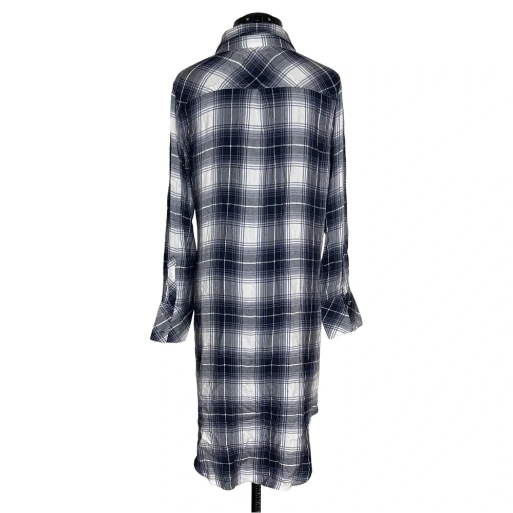 Rails x free people Longline Plaid Flannel Tunic